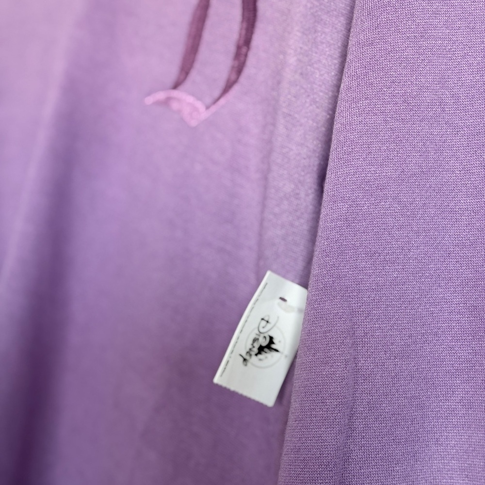 Lavender Disneyland V-neck Sweater with Embroidered D logo - Picture 5 of 6